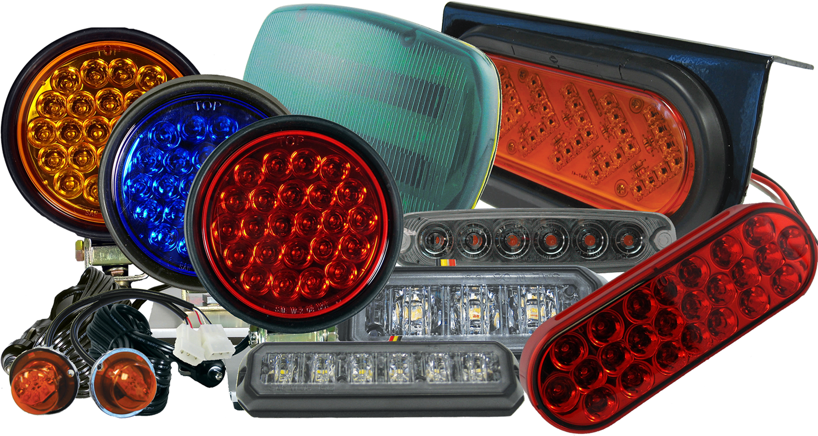 Led Warning Lights - Circle (2000x2000), Png Download