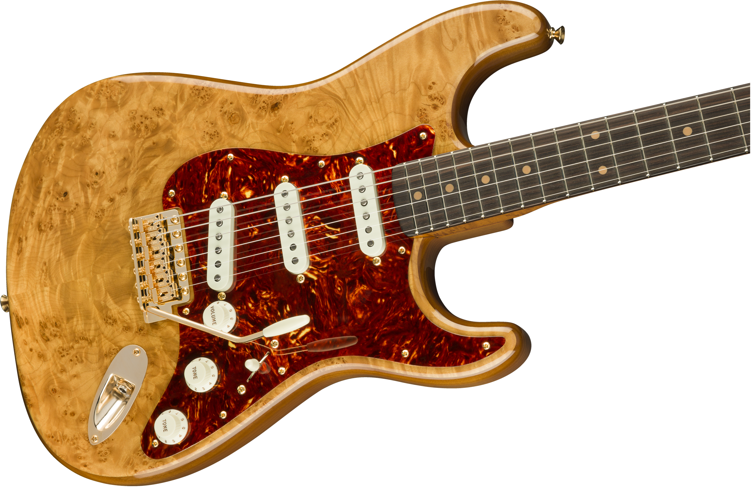 Artisan Maple Burl Strat Artisan Series Fender Custom - Fender Stratocaster Limited Edition (2400x1559), Png Download