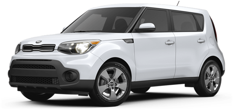 Clear White - 2018 Kia Soul Ev (800x393), Png Download