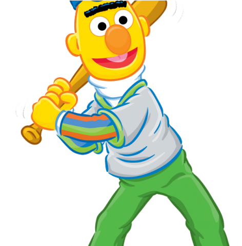 Sesame Street Clipart Lamp Post - Sesame Street Ernie Clipart (640x480), Png Download