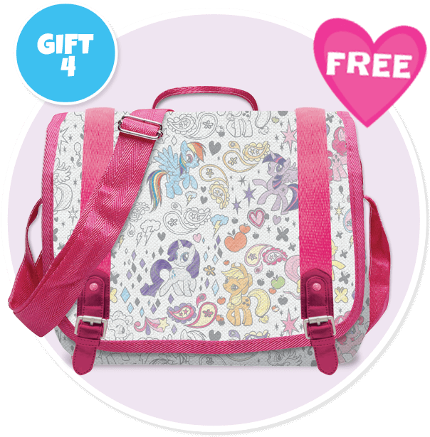 My Little Pony Gift - My Little Pony Colouring Adventures (636x633), Png Download