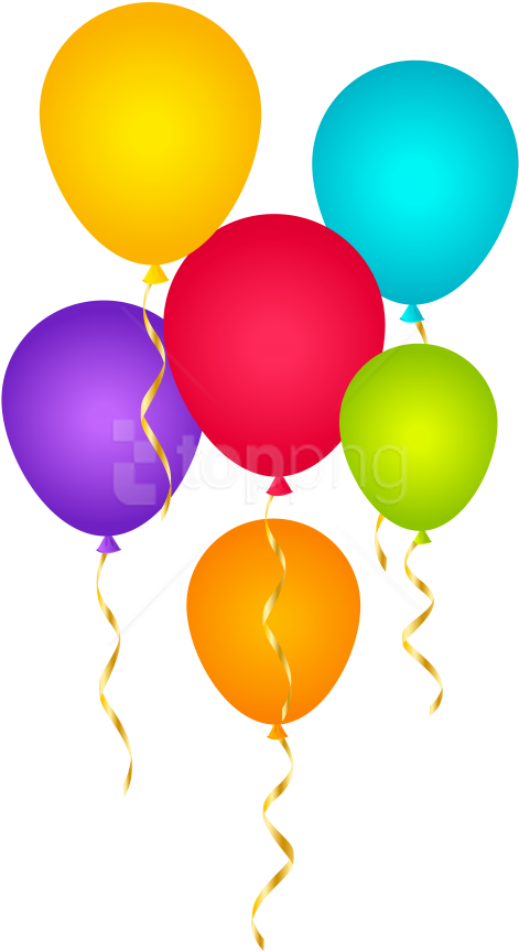 Free Png Balloons Png Images Transparent - Clip Art Balloons Png (480x881), Png Download