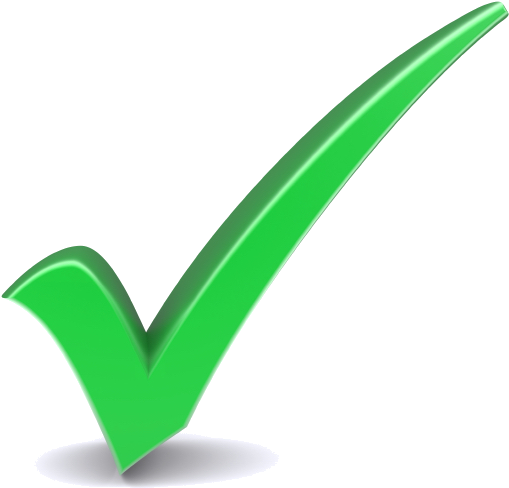 Green-tick - Red Check Marks (693x693), Png Download