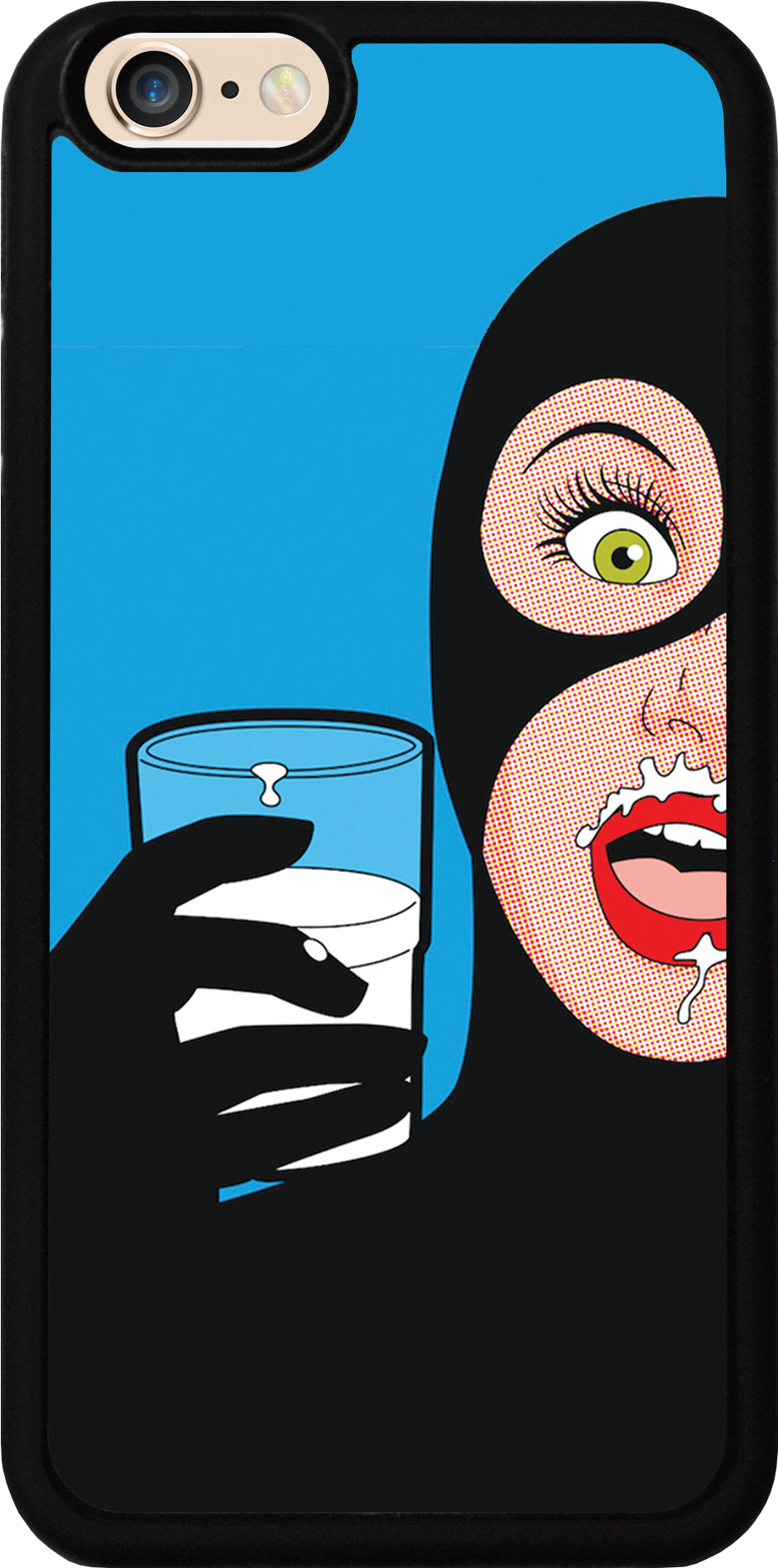 Cat Woman Drinks Milk For Kindle Fire Hd - Pop Art Mulher Maravilha (1141x2028), Png Download