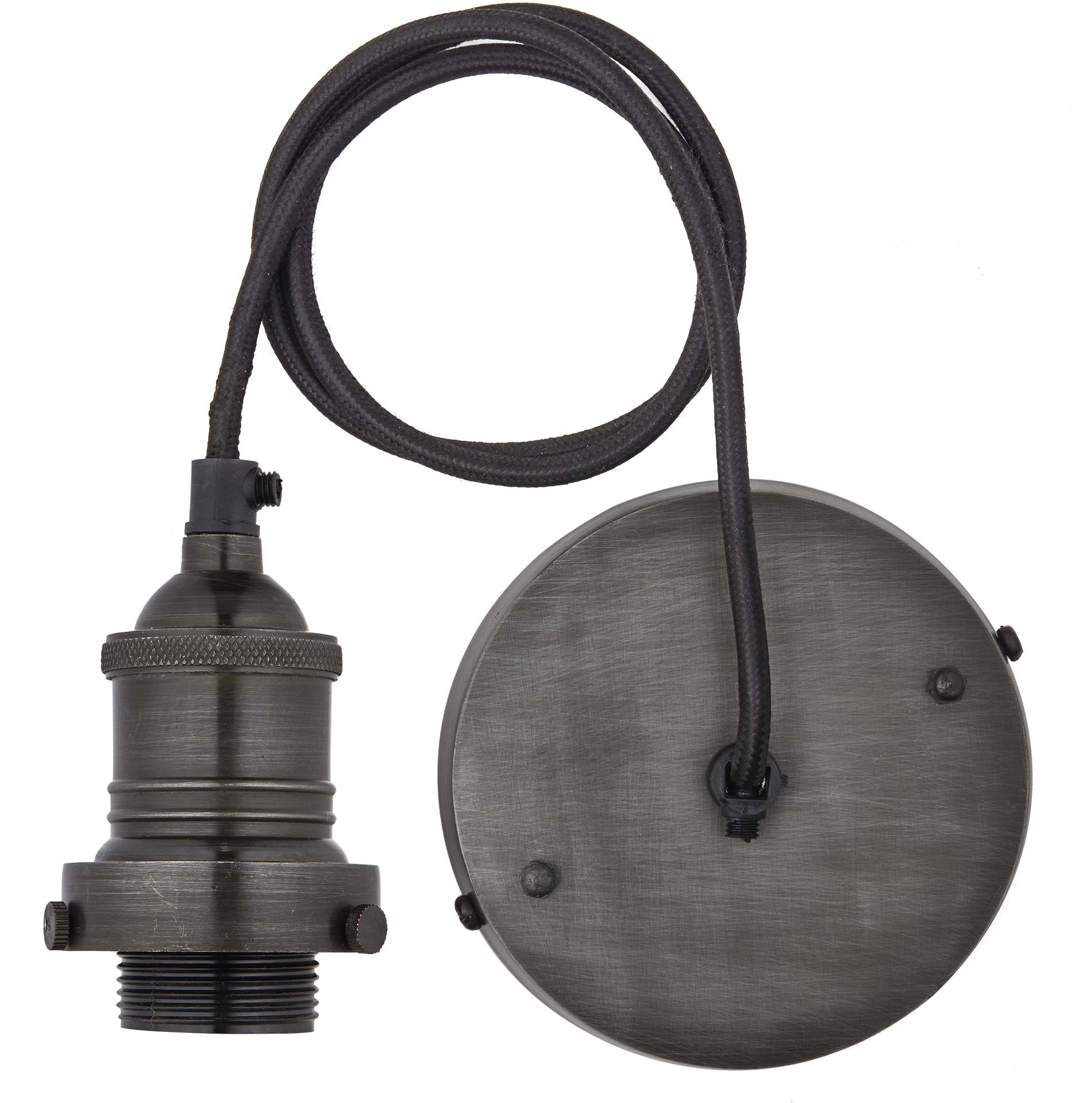 Brooklyn Rusty Cage Pendant - Lampshade (2048x2048), Png Download