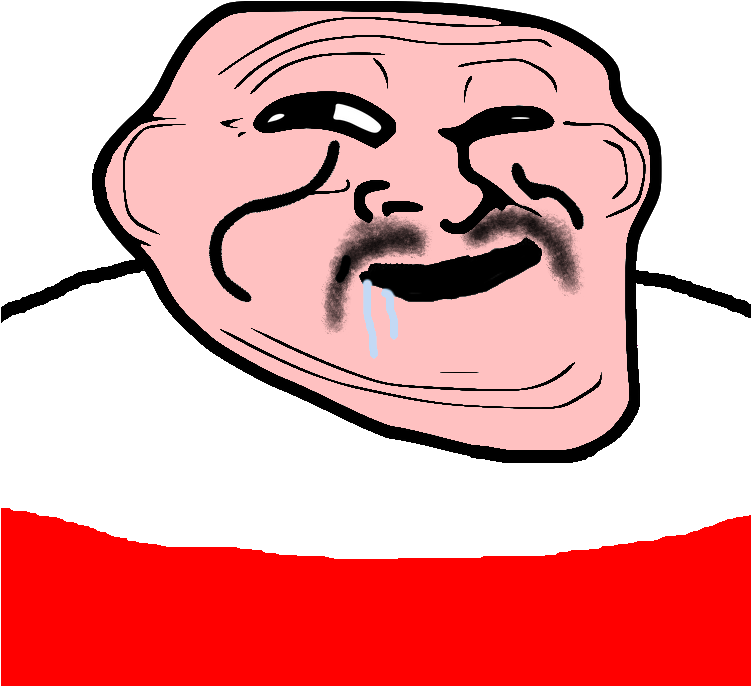 71 Kb Png - Troll Face (750x750), Png Download