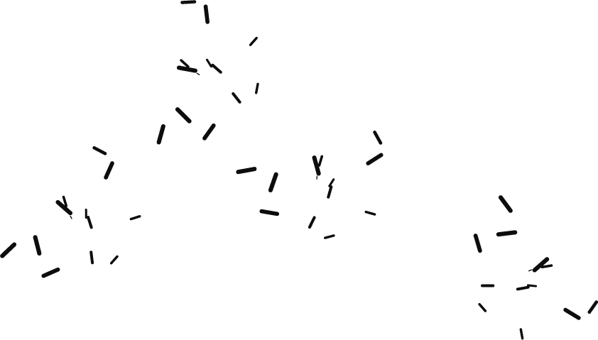 Transparent Black Confetti - Monochrome (842x479), Png Download