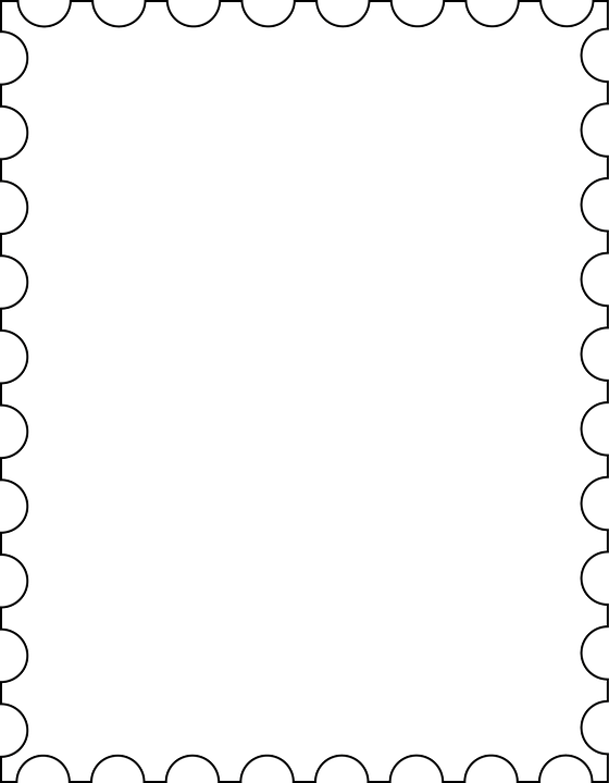 Stamp, Compendiums, Porto, Frank, Letters - กรอบ แสตมป์ Png (560x720), Png Download