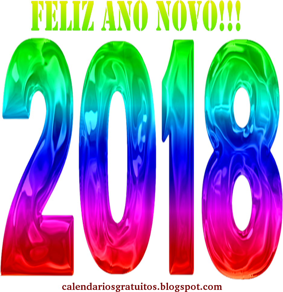 2018 Em Png Com Textura Em Degradễ - Graphic Design (1000x1000), Png Download