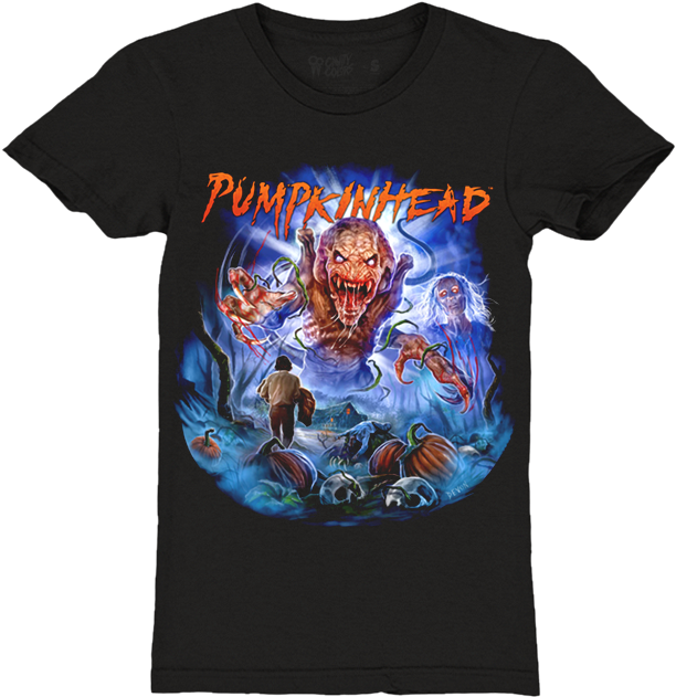 Pumpkinhead - Girls T-shirt - Carrie T Shirt (828x758), Png Download