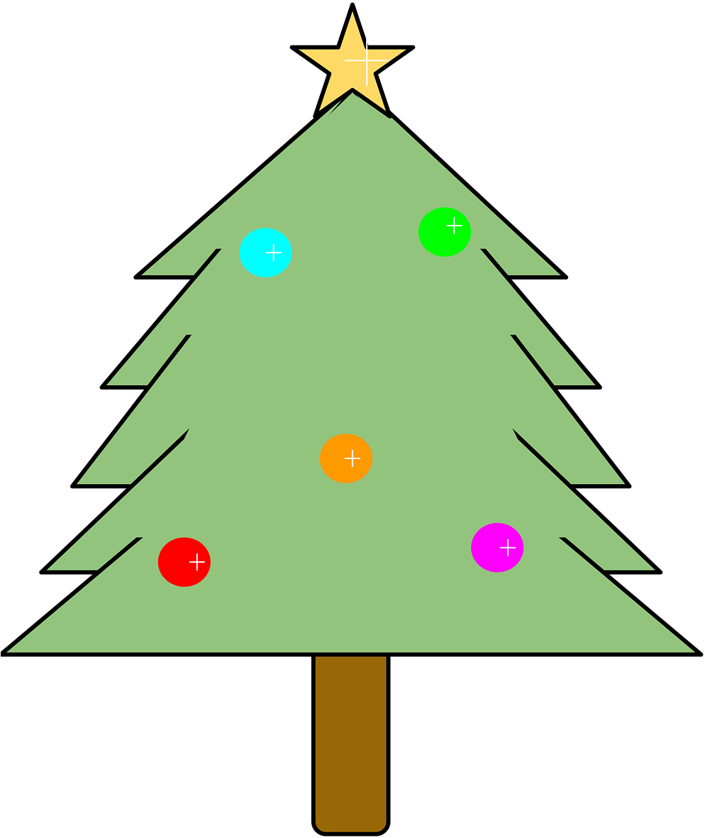 Pine Images,free Vector Graphics,free Pictures - Christmas Tree (994x1280), Png Download