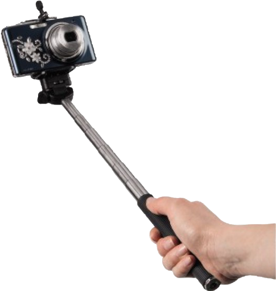 Szelfi Bot - Selfie Stick - Selfie Tyč Na Fotoaparát (786x587), Png Download