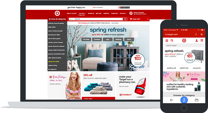 Mobile Response Example - Website (800x400), Png Download