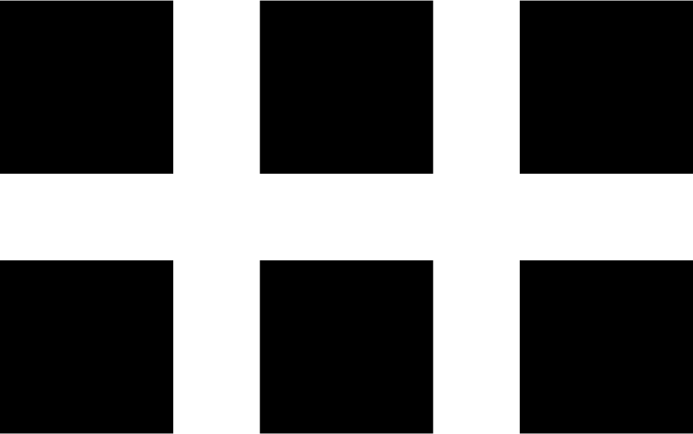 Square Pattern Comments - Monochrome (980x614), Png Download