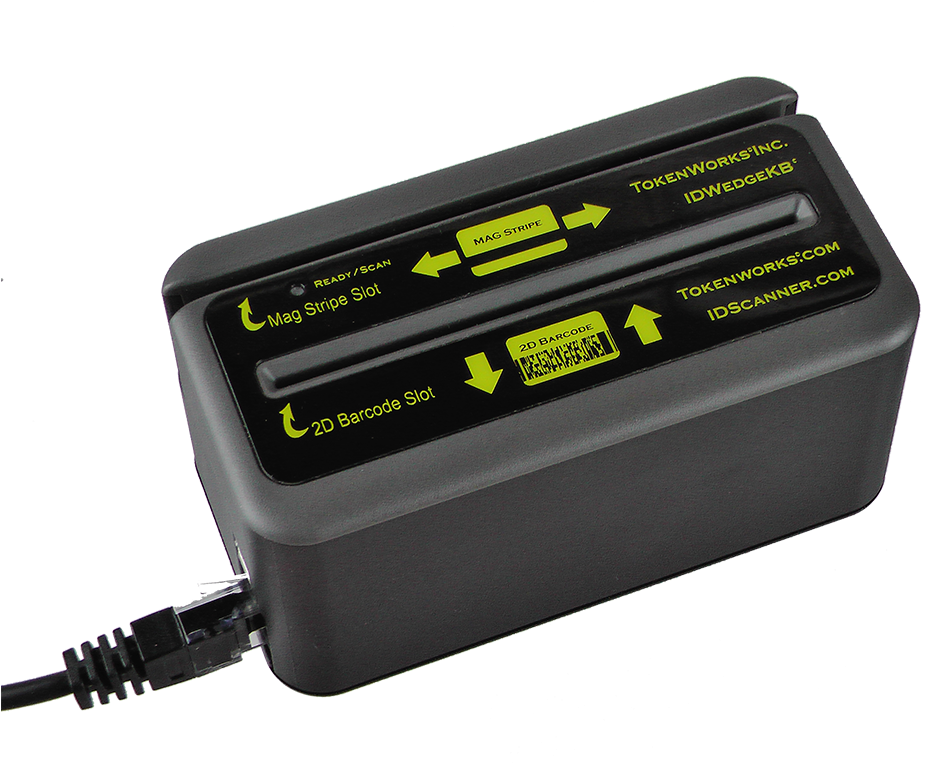 Idwedgekb Id Scanner From Tokenworks - Laptop Power Adapter (1000x771), Png Download
