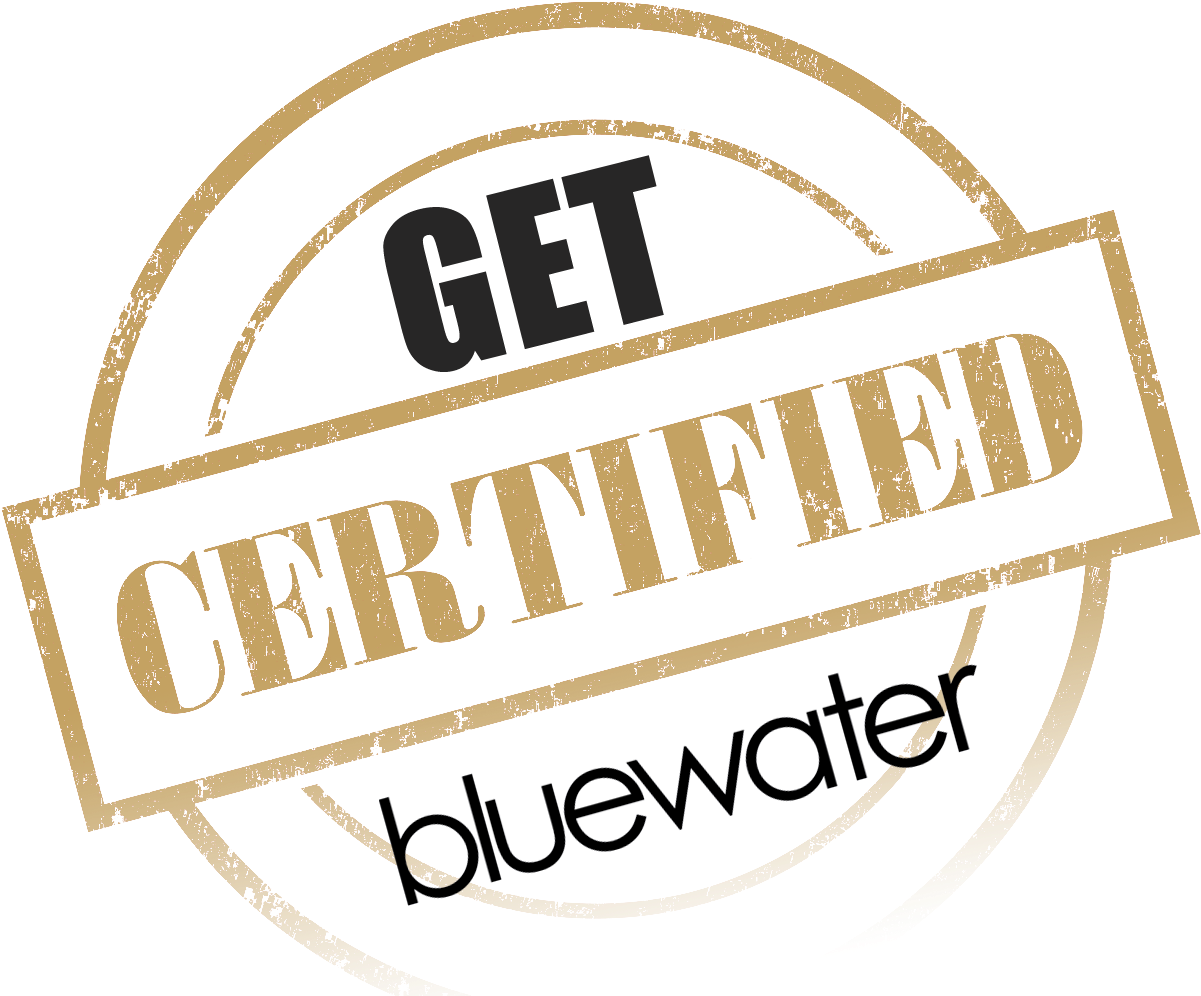 Certified Stamp Bluewater - Certified Stamp (1312x1015), Png Download