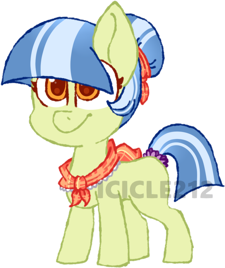 Granny Smith X Coco Pommel Adopt [closed] By Icicle212 - Cartoon (769x917), Png Download