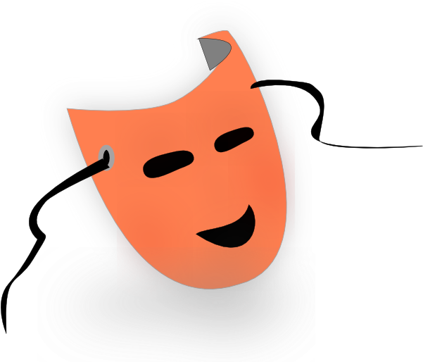 Halloween Mask Clip Art (600x558), Png Download