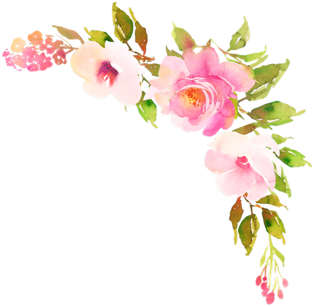 #boho #bohemian #flowers #frame #freetoedit (1024x1030), Png Download