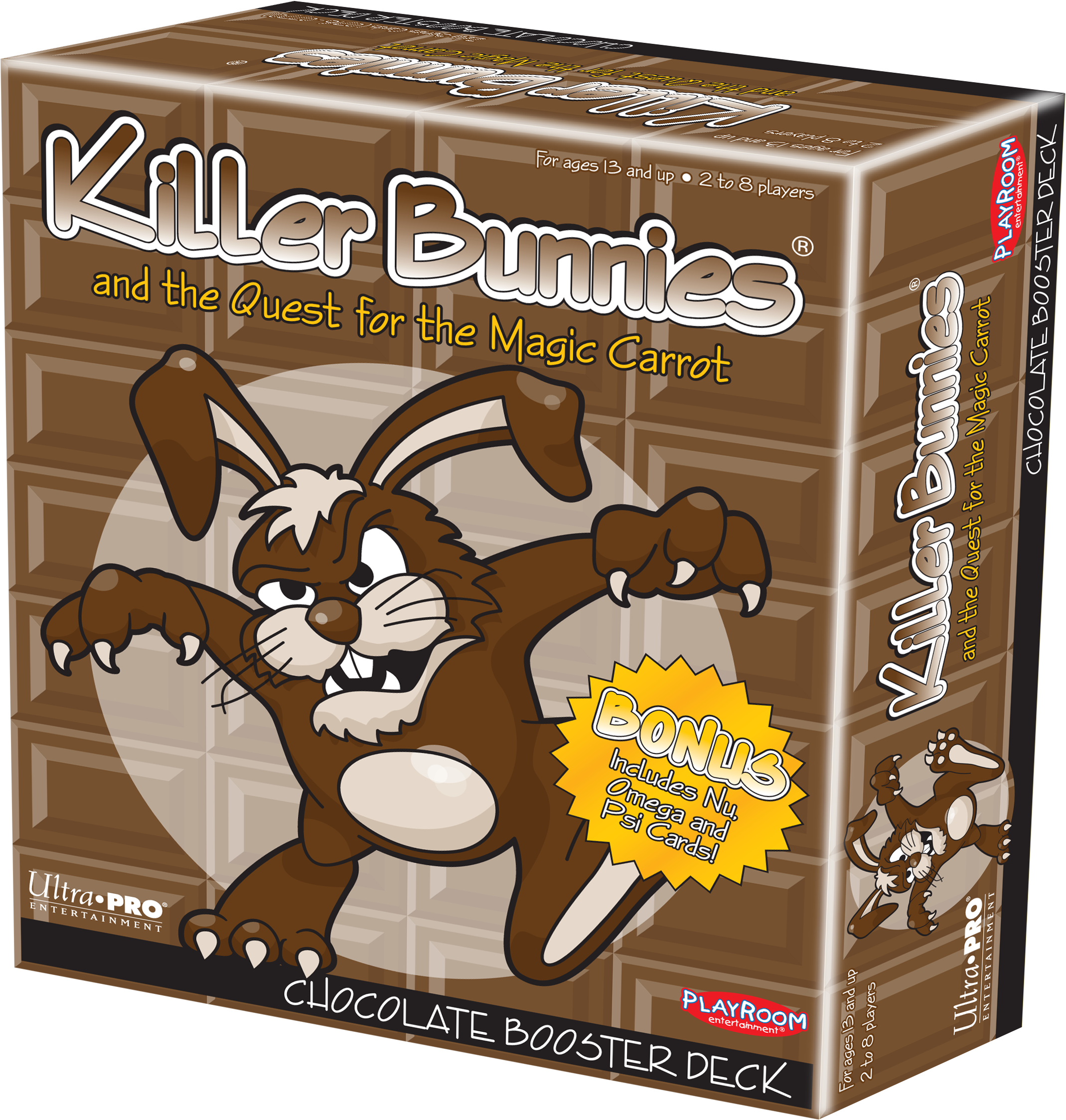 Chocolate Booster Deck - Killer Bunnies Game (2225x2321), Png Download