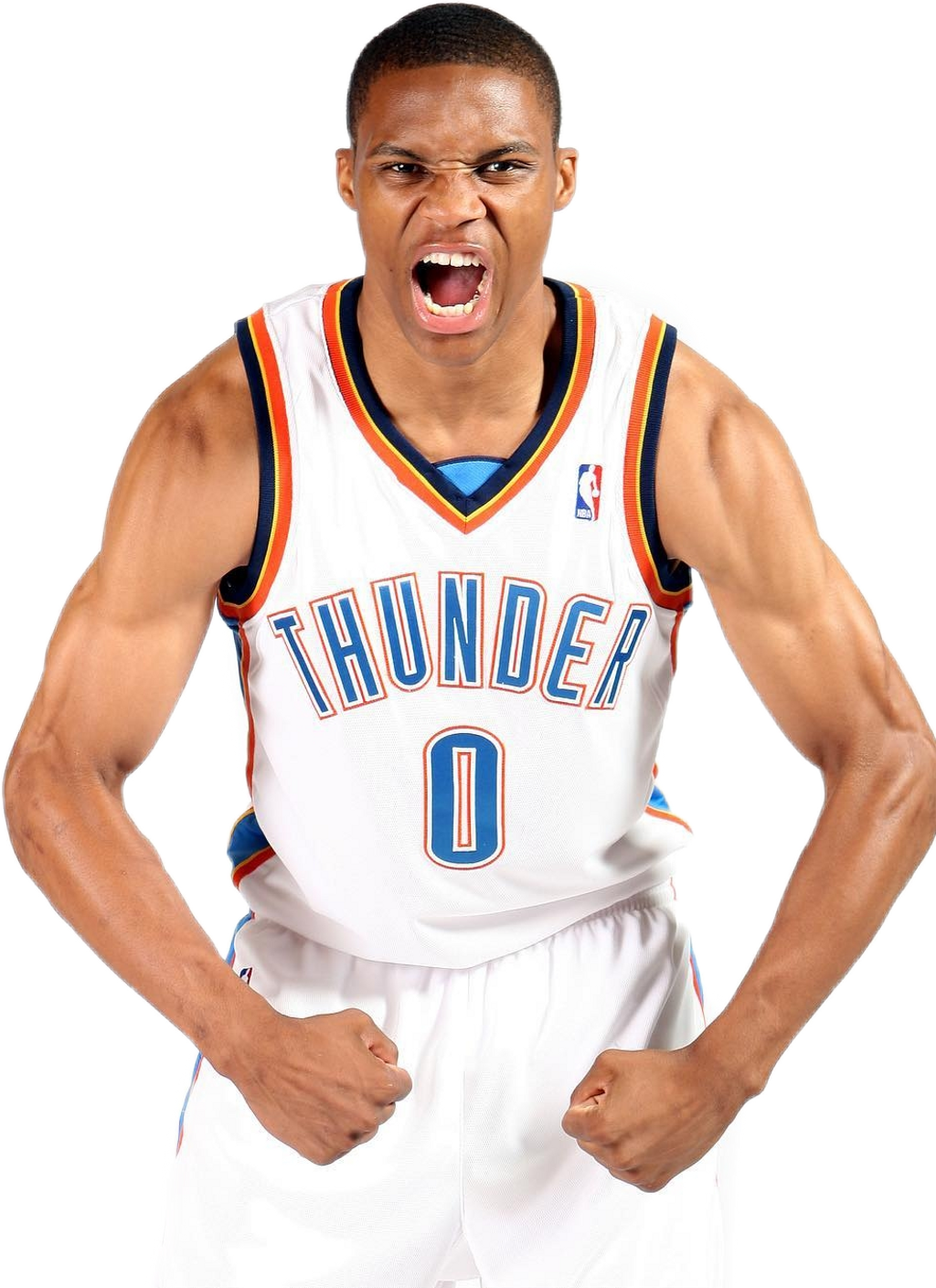 Nba Sticker - Size Shoe Does Russell Westbrook Wear (1024x1409), Png Download