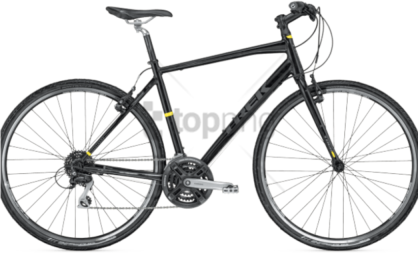 Free Png Trek - Trek Lexa Slx Black Gold (850x514), Png Download