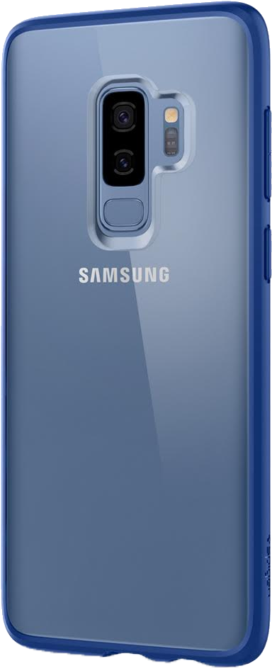 Best Clear Cases For - Samsung S9 Bleu Corail (497x1000), Png Download