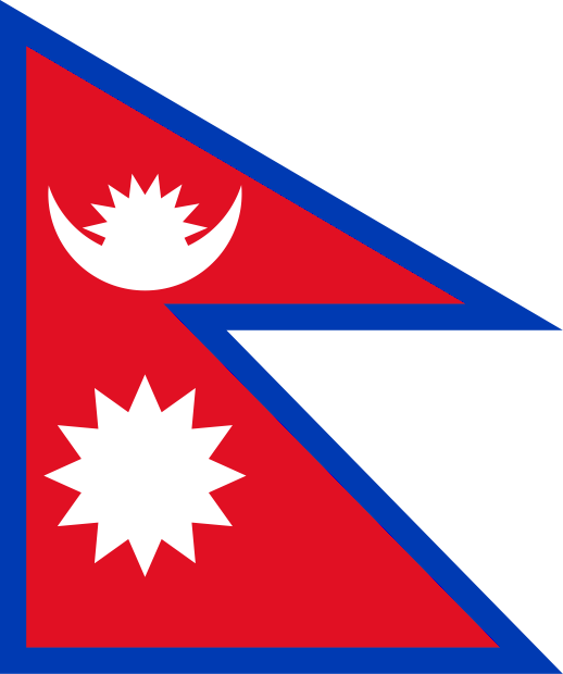 Flag Of Nepal (518x620), Png Download