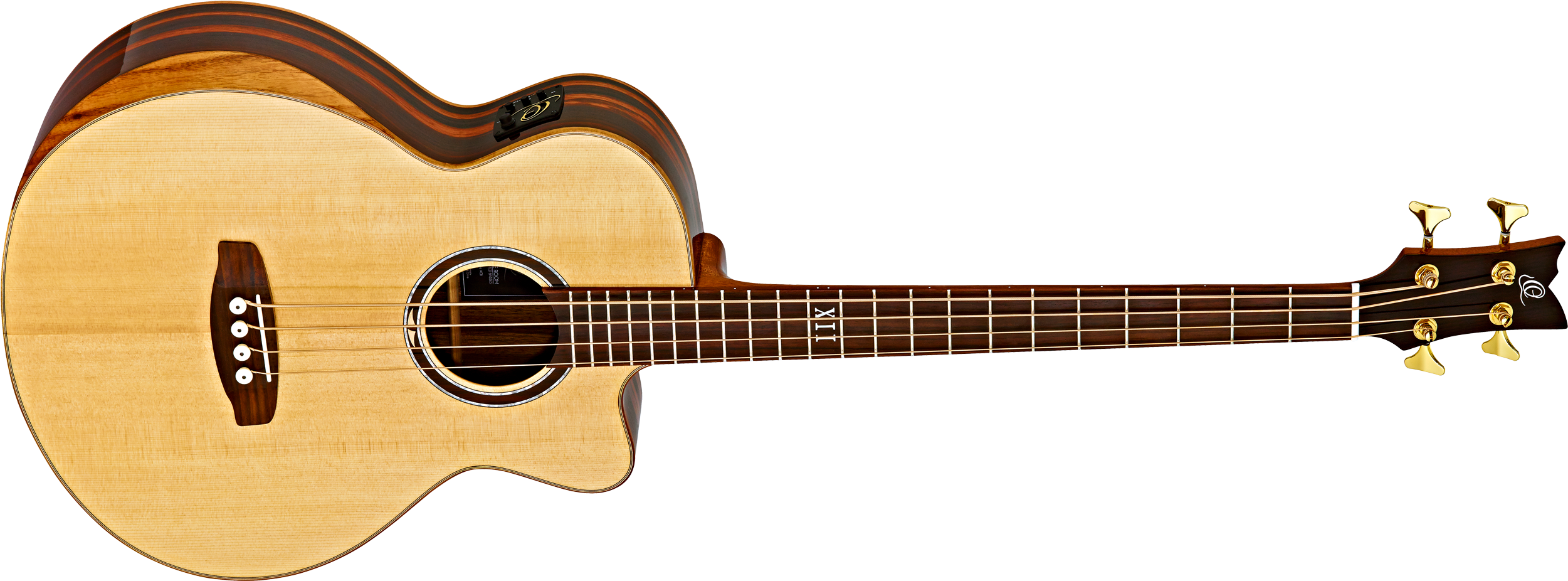 Stripedsu - Acb - Yamaha Acoustic Electric Guitar (2500x1000), Png Download