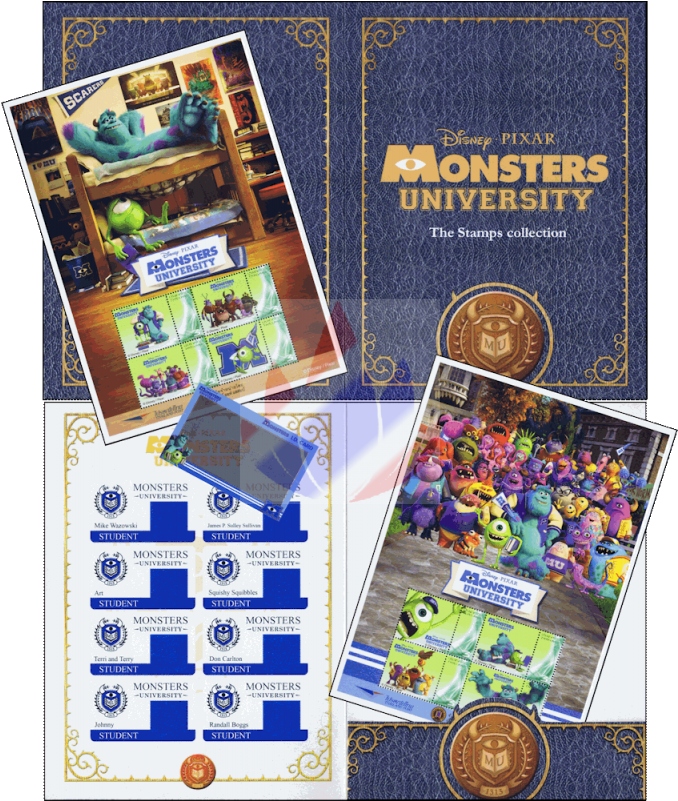 Disney/pixar Monsters University Folder Ps - Games (800x800), Png Download