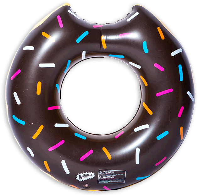 Donut Float - Floaties From Five Below (654x654), Png Download