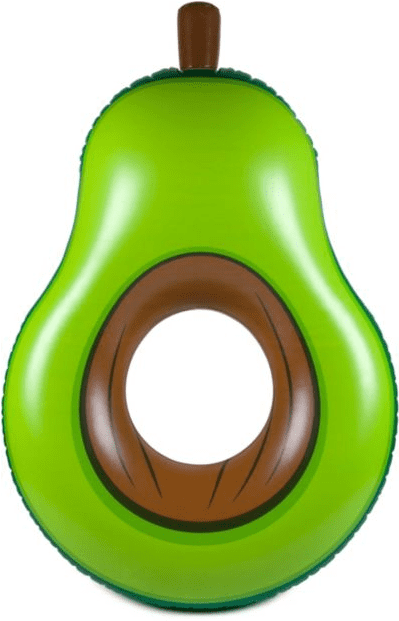 Big Mouth Avocado Pool Float (657x620), Png Download