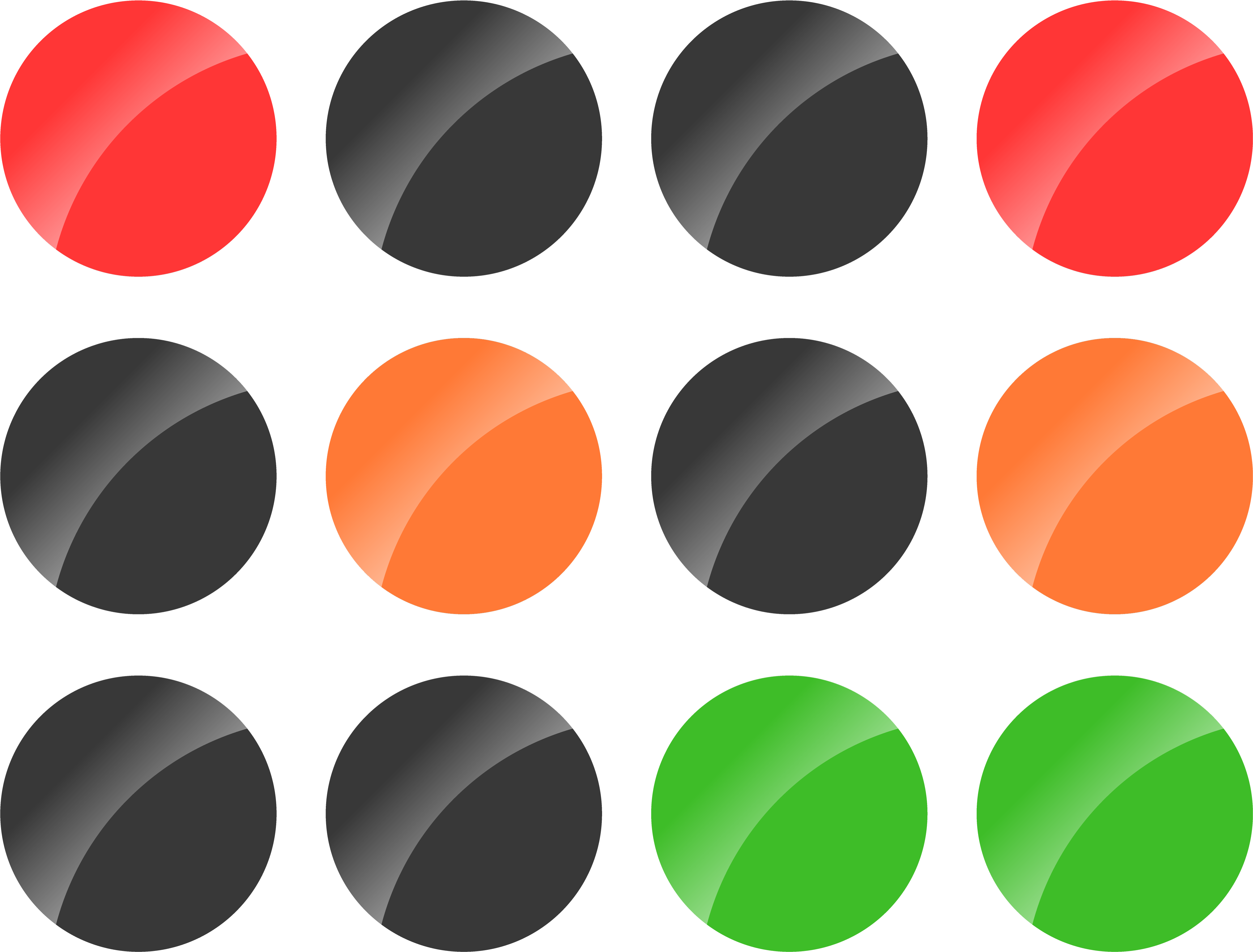 Traffic Lamps, Traffic Lights Icon - Rotulos De Precios (5000x3768), Png Download