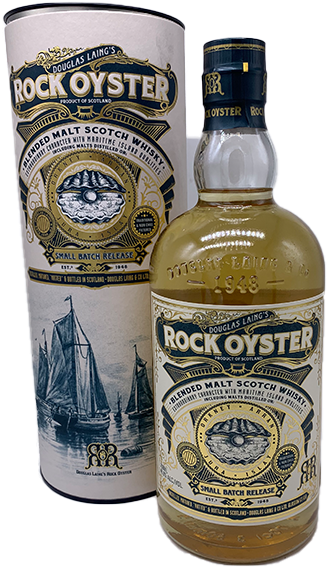 Douglas Laing's Rock Oyster Small Batch Malt Scotch - Blended Whiskey (600x600), Png Download