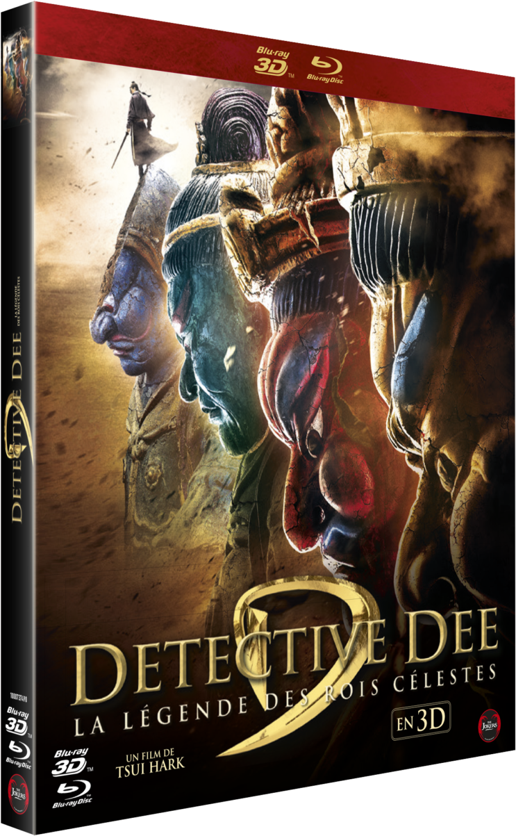 2018 10 18 - Détective Dee La Légende Des Rois Célestes Bluray (800x1262), Png Download