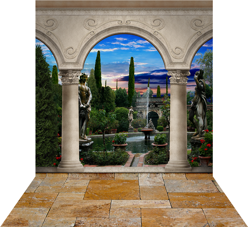 3 Dimensional View Of - Walkway (1000x1000), Png Download
