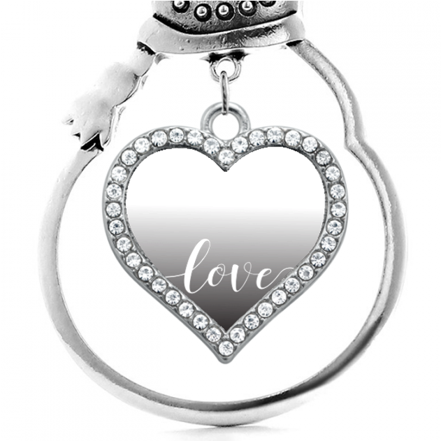 Ch Snowman Ornament Love Script - Christmas Ornament (1200x630), Png Download