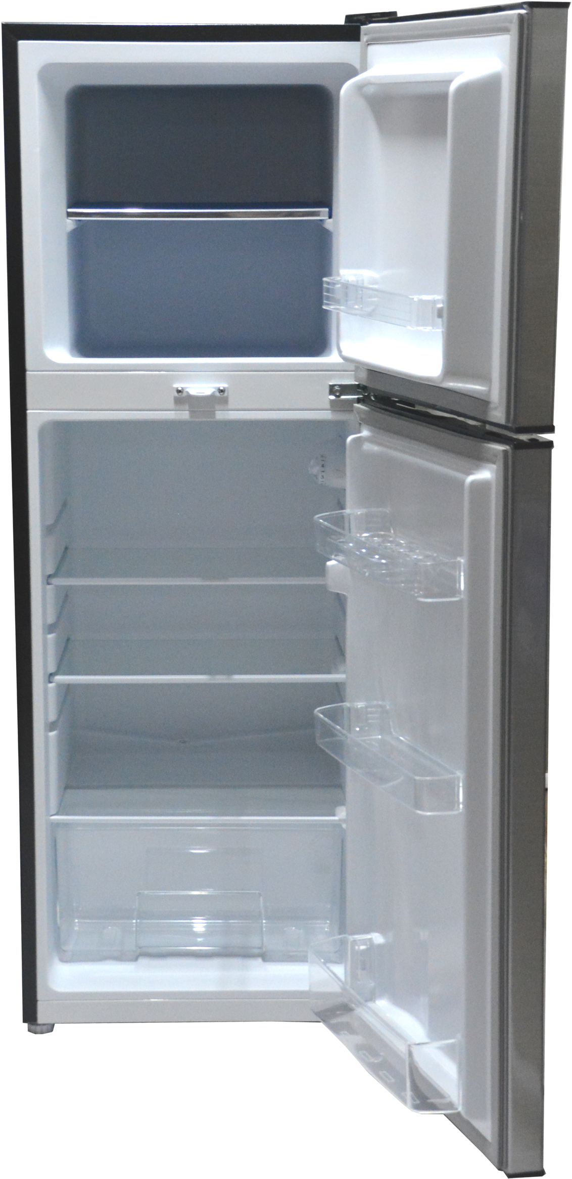 Refrigerator, 138l, Direct Cool, Double Door, Line - Refrigerator (1226x2363), Png Download