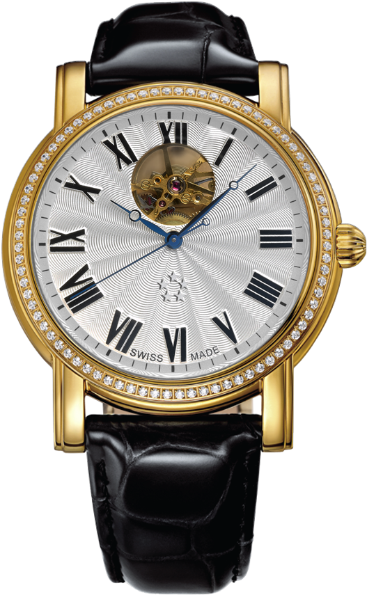 Roman - Open Heart - Mathey Tissot H611251pbr (600x900), Png Download