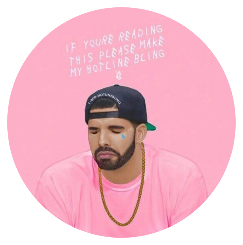 Hotlinebling Sticker - Drake Wallpaper Iphone 6 (1024x1034), Png Download