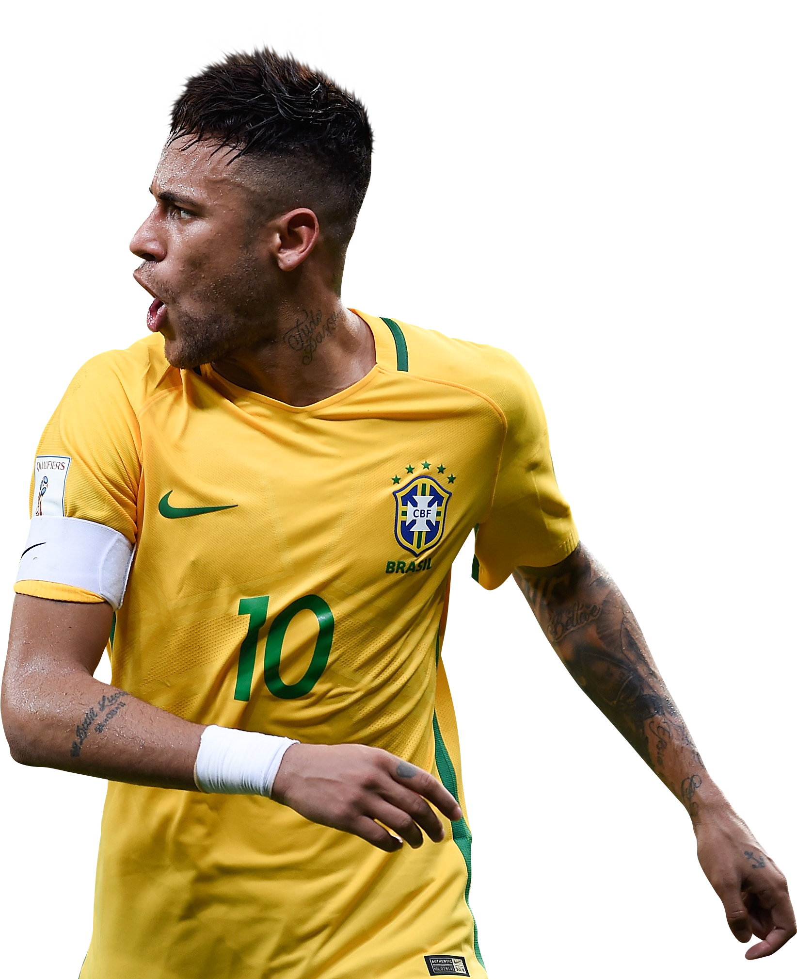 Neymar Brazil 2018 Png - Neymar Jr Man Utd (1716x2048), Png Download