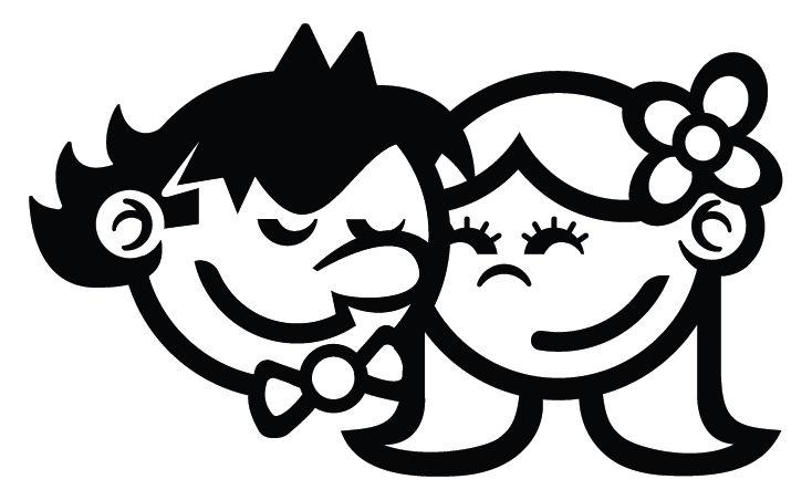 Jai Hallam Design Melbourne Cora And Jai Wedding Logo (734x452), Png Download