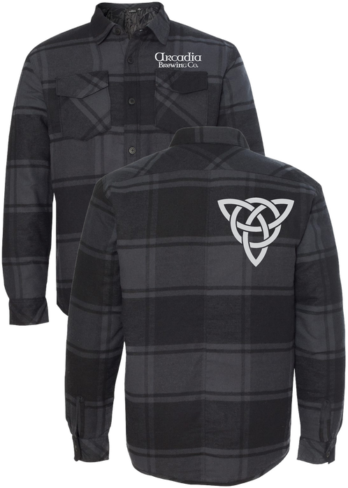 Never Be Cold Again In This Abc Logo Flannel - Hoodie (498x698), Png Download