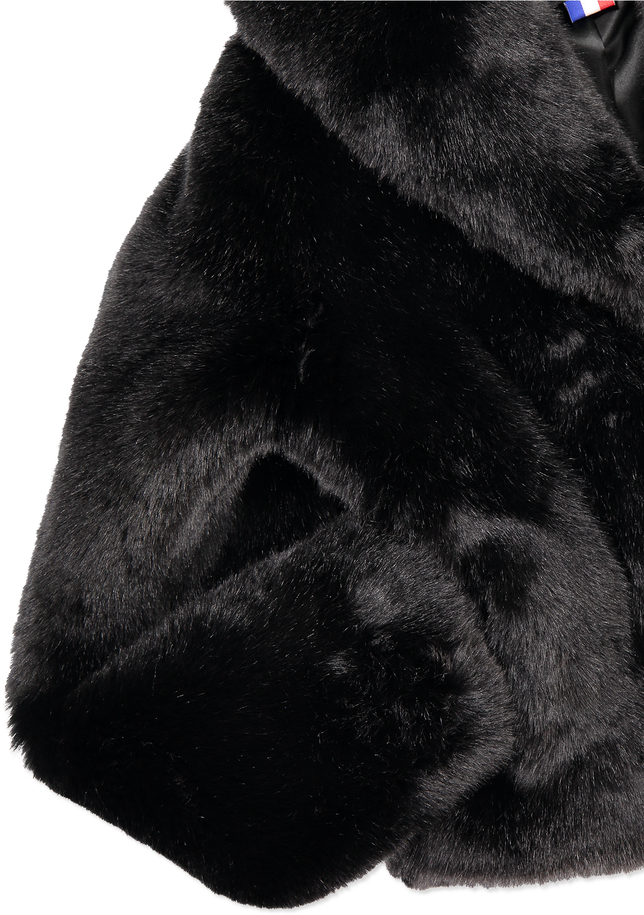 Erelle Faux Fur Coat Black - Beanie (1280x1920), Png Download