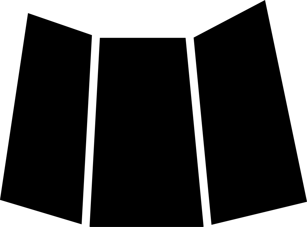 Black Printed Folded Paper Comments - Paper (980x724), Png Download