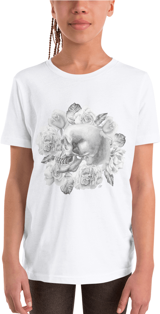 Life And Death Youth Short Sleeve T-shirt - T-shirt (1000x1000), Png Download