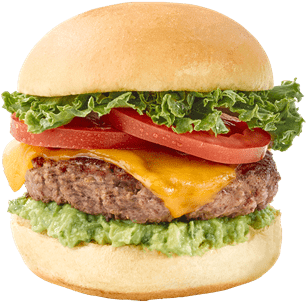 Amsterdam Burger - Cheeseburger (570x570), Png Download