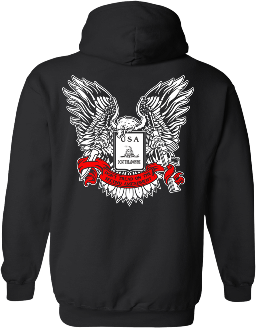 2nd Amendment Don't Tread On Me Hoodie - Love You Like A Loves (1155x1155), Png Download