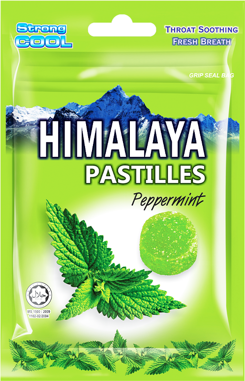 Himalaya Pastilles Peppermint - Himalaya Salt Sports Candy (900x900), Png Download