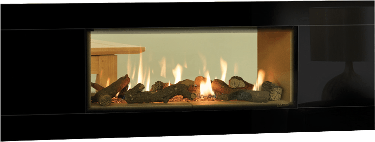 Built In Gas Fires (800x432), Png Download